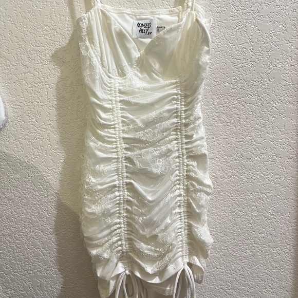 White Princess Polly Dress - Picture 2 of 3